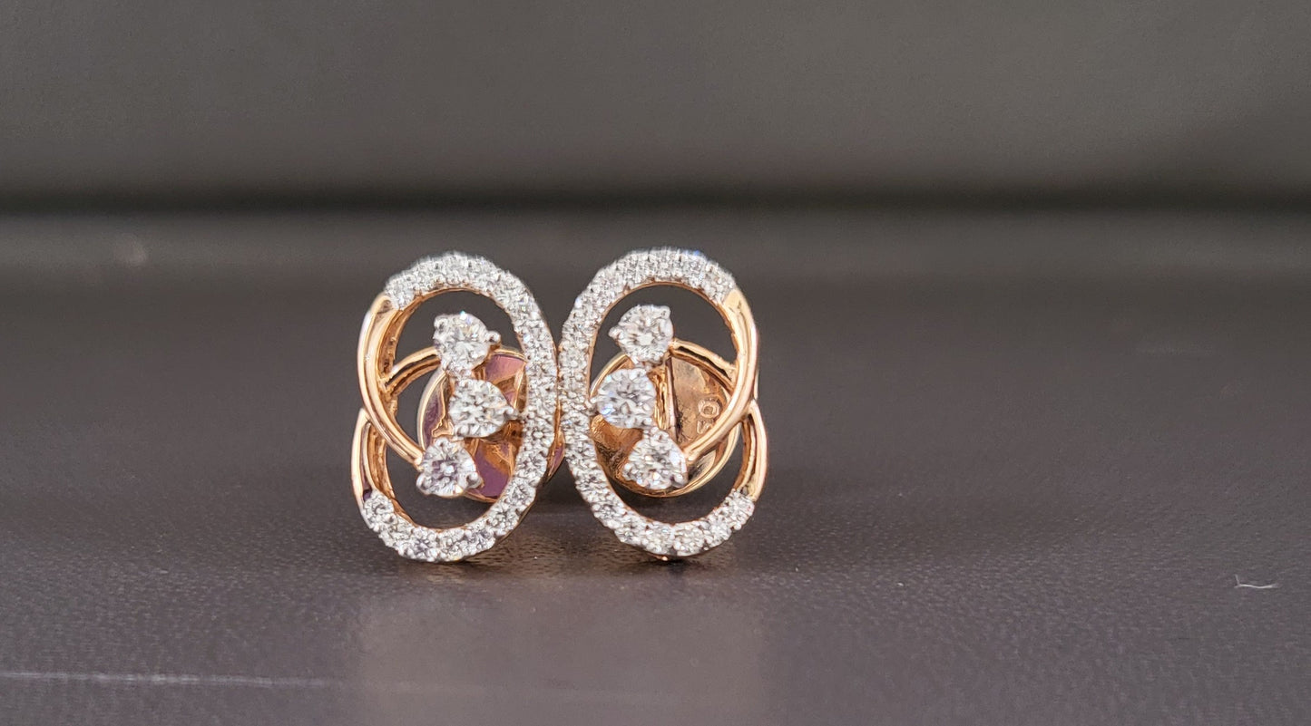 Ear ring 18kt ER00124