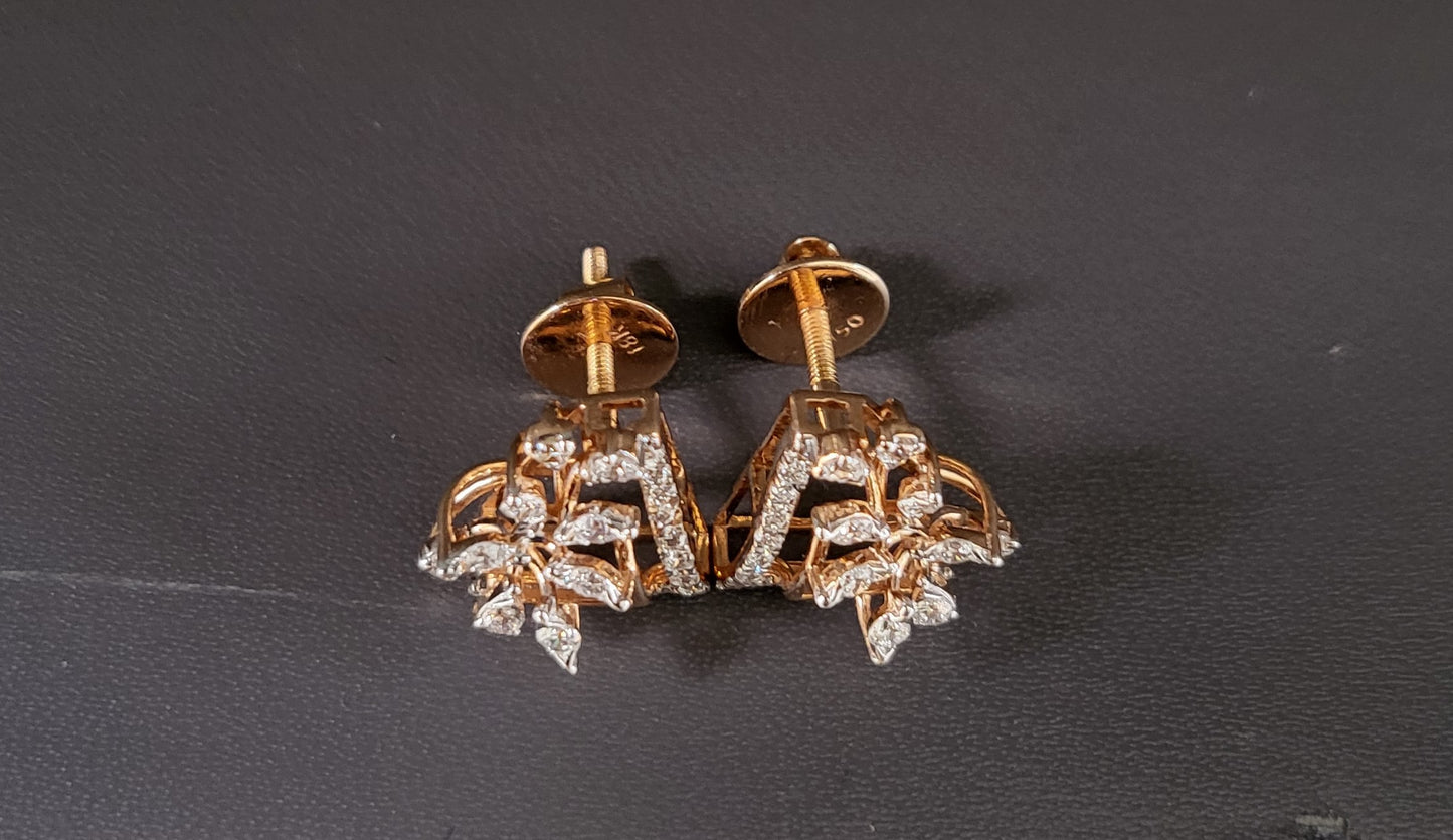 Ear ring 18kt ER00131