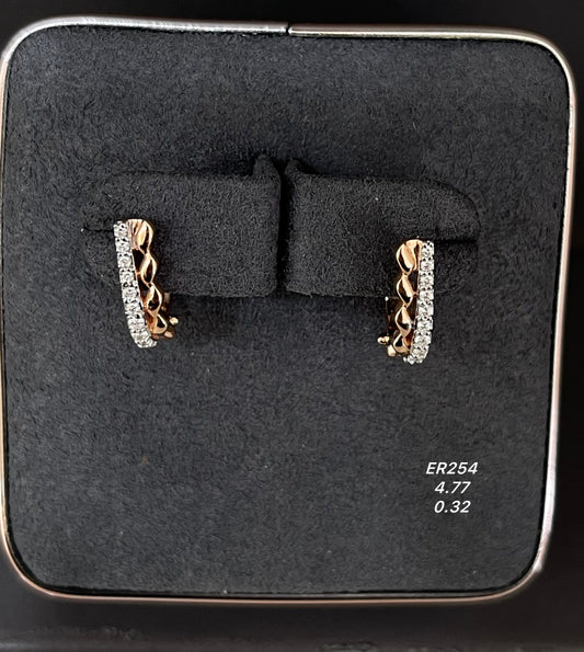 Ear ring 18kt ER00254