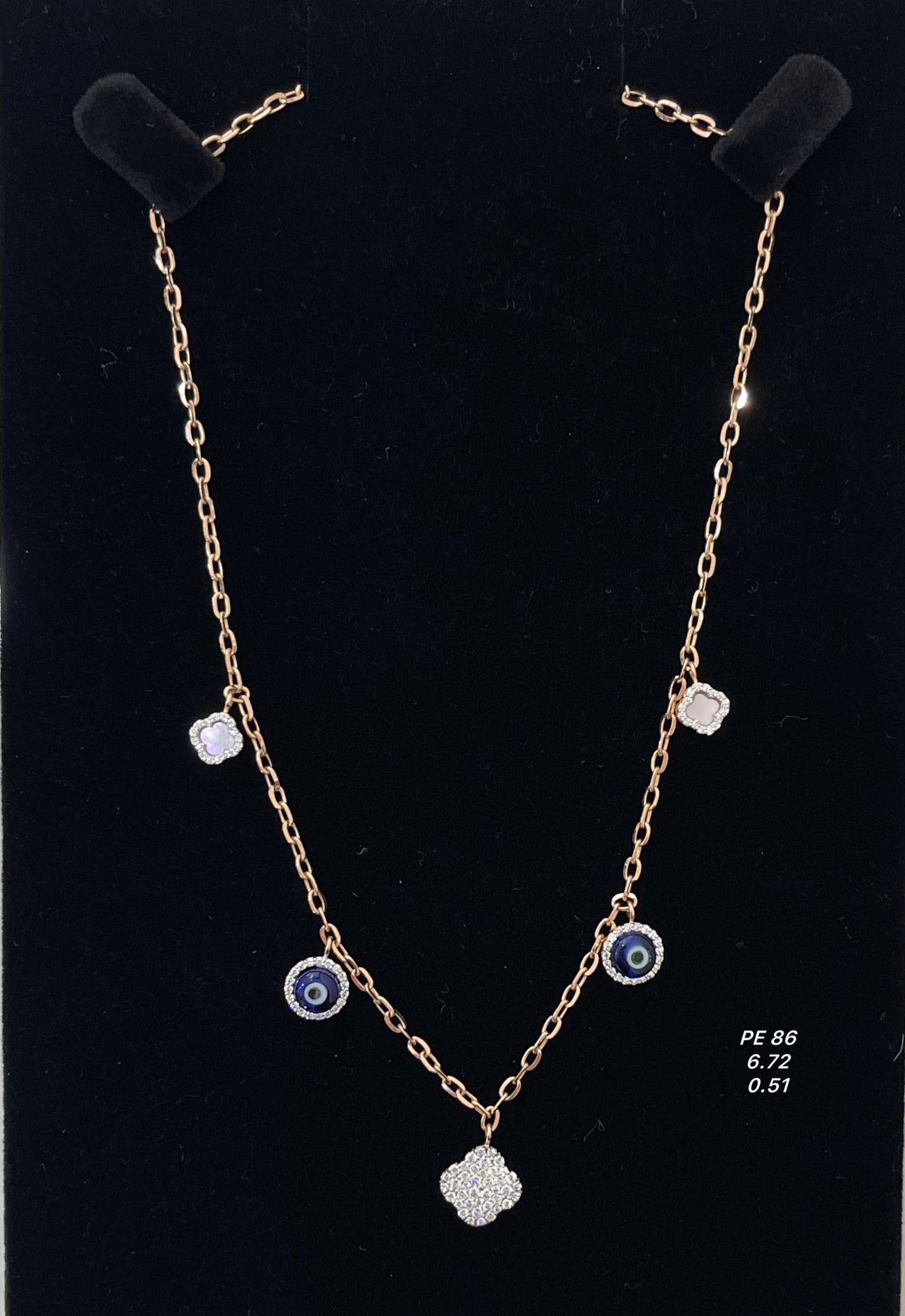 Pendant set 18kt PE00086