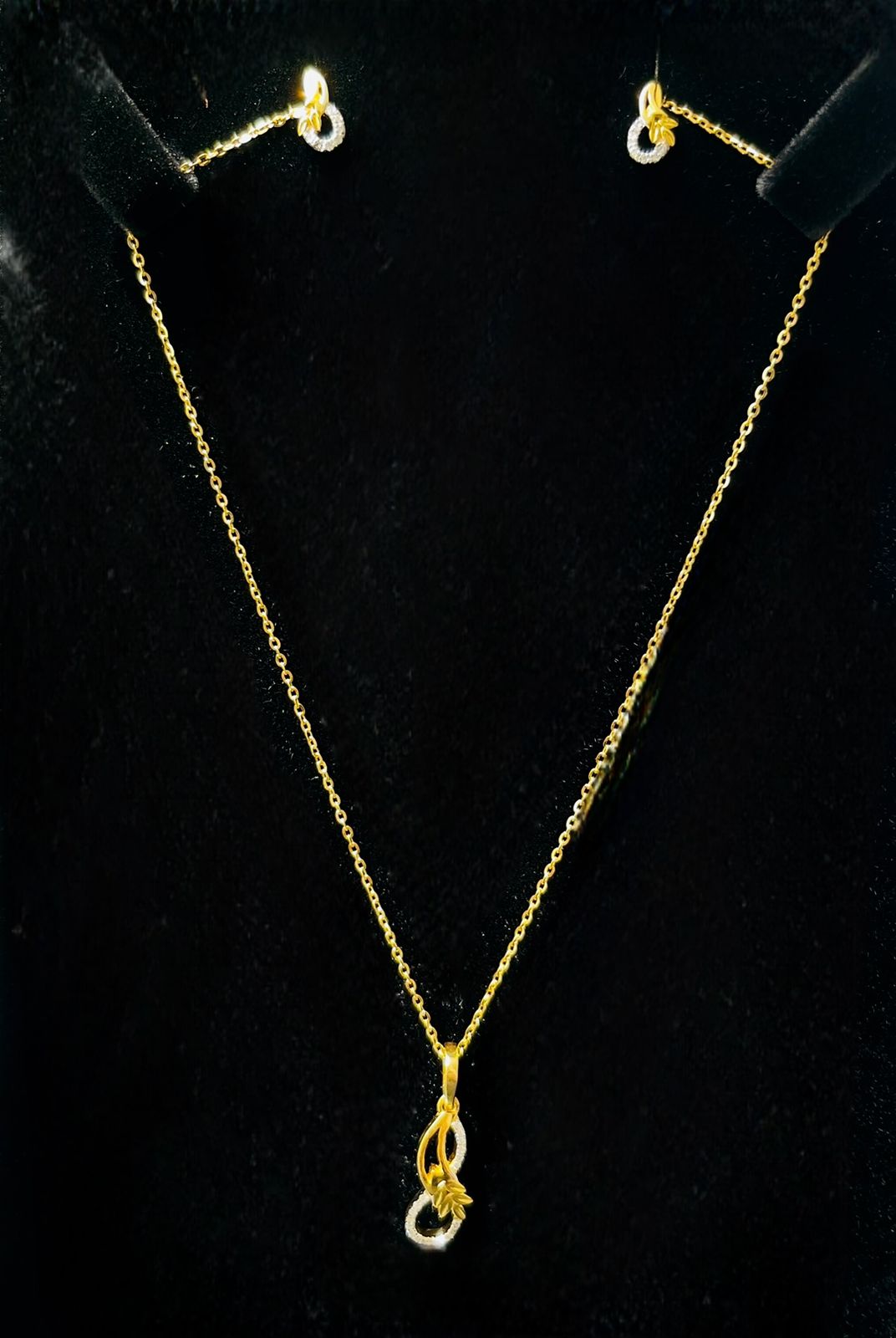 Pendant set 14kt PE00047 ER00187